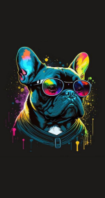 Chien lunettes