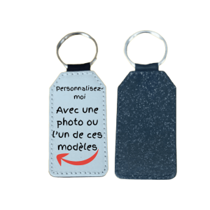 Porte-clés Paillette noir