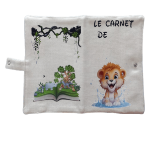 Protège carnet de santé "Lion"