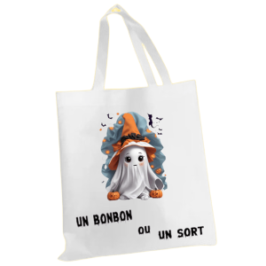 Tote Bag Halloween "Fantôme"