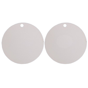 Boule de noël plate Personnalisable