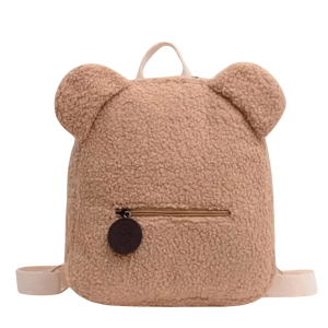 Sac à dos ourson Beige