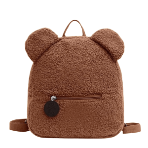 Sac à dos ourson marron