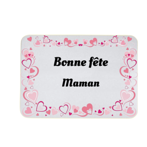 Magnet rectangle "Bonne Fête Maman"